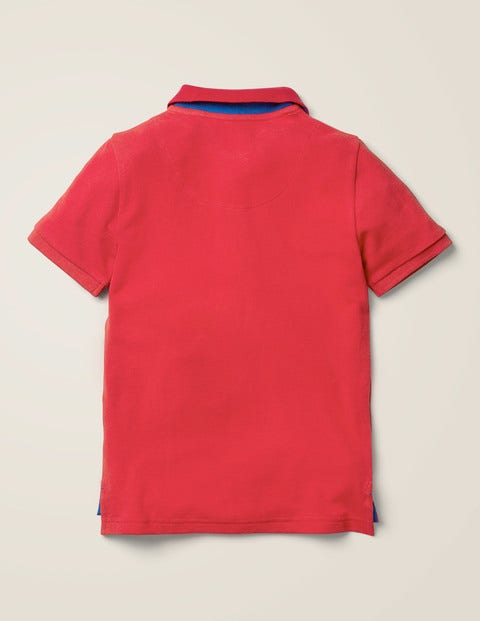 Piqué Polo - Cherry Tomato Red Piqué Polo - Cherry Tomato Red