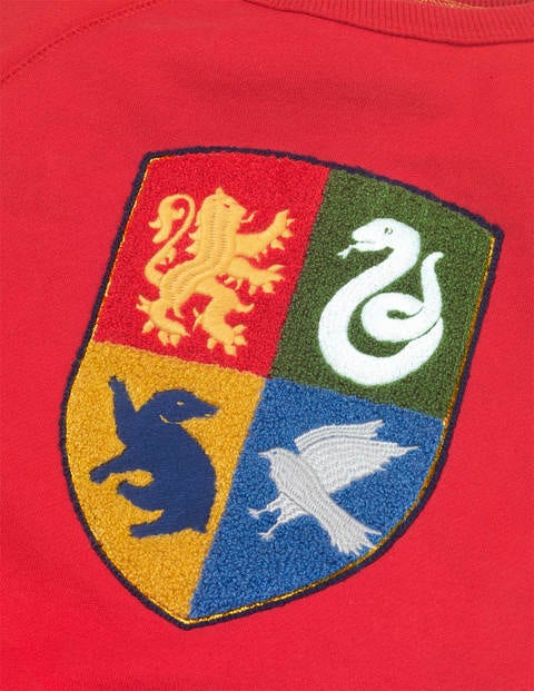 Hogwarts Crest Sweatshirt - Rockabilly Red Hogwarts Crest Sweatshirt - Rockabilly Red