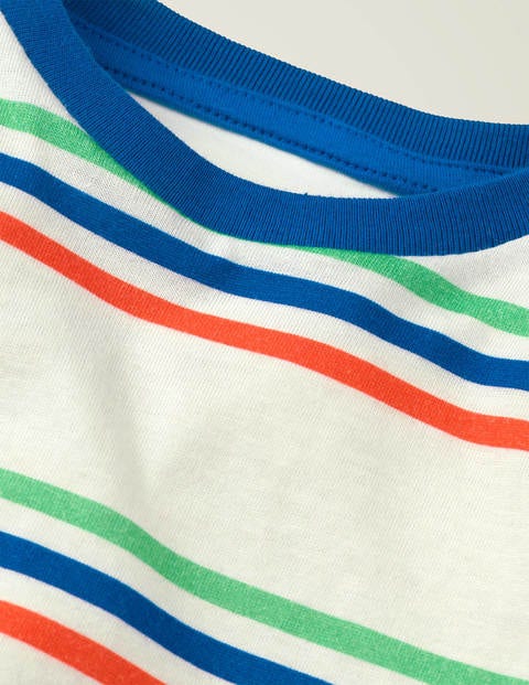 Supersoft Short Sleeve T-Shirt - Multi Stripe Supersoft Short Sleeve T-Shirt - Multi Stripe