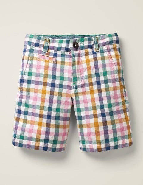 Chino Shorts - Pink/Yellow Gingham Chino Shorts - Pink/Yellow Gingham