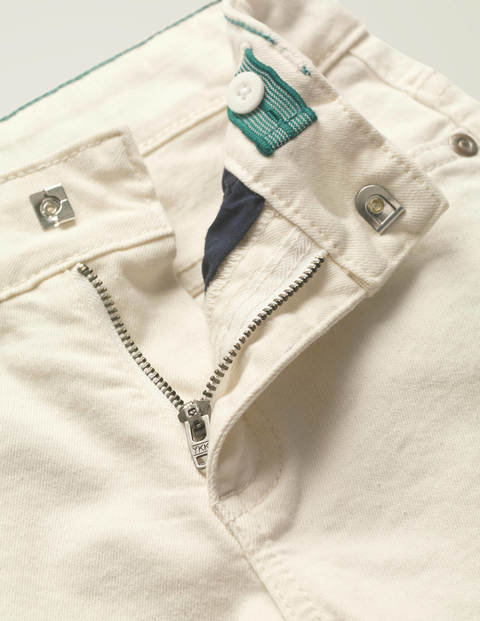 Denim Shorts - Calico Cream Denim Shorts - Calico Cream