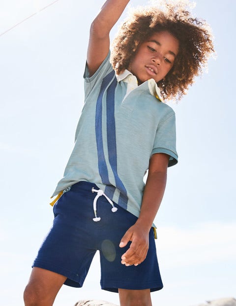 Basic-Sweatshorts - Segelblau Basic-Sweatshorts - Segelblau