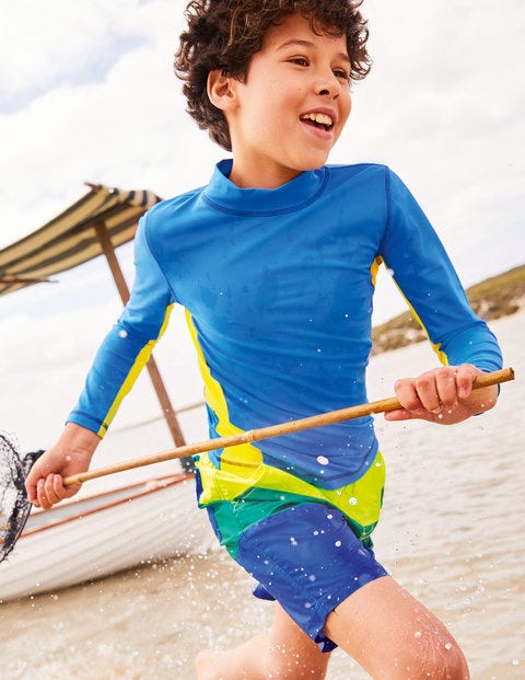 Rash Vest - Pool Blue/Yellow Rash Vest - Pool Blue/Yellow