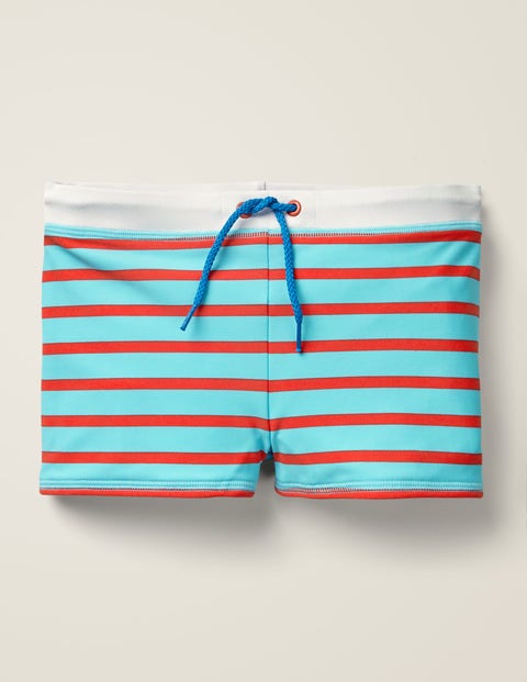 Swim Trunks - Baby Blue/Indie Red Swim Trunks - Baby Blue/Indie Red
