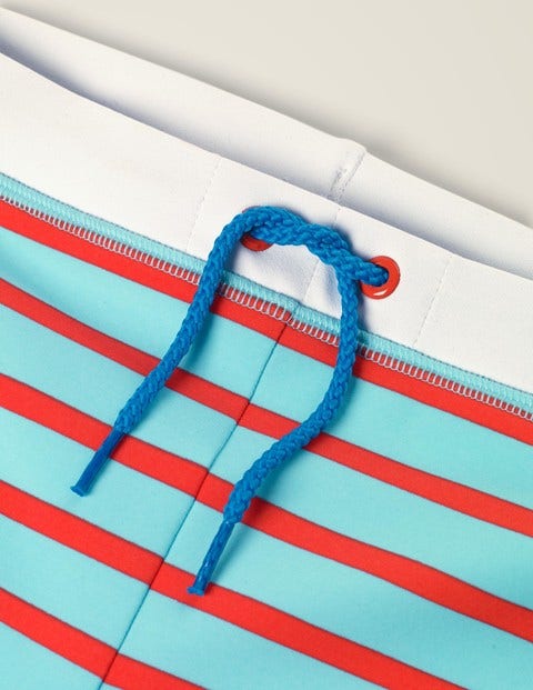Swim Trunks - Baby Blue/Indie Red Swim Trunks - Baby Blue/Indie Red