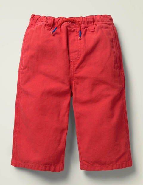 Pull-On Carpenter Shorts - Cherry Tomato Red Pull-On Carpenter Shorts - Cherry Tomato Red