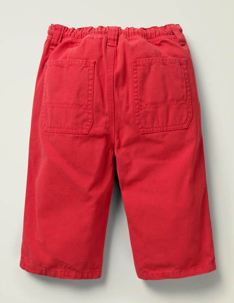 Pull-On Carpenter Shorts - Cherry Tomato Red Pull-On Carpenter Shorts - Cherry Tomato Red