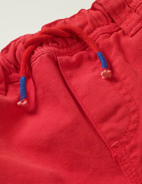 Pull-On Carpenter Shorts - Cherry Tomato Red Pull-On Carpenter Shorts - Cherry Tomato Red
