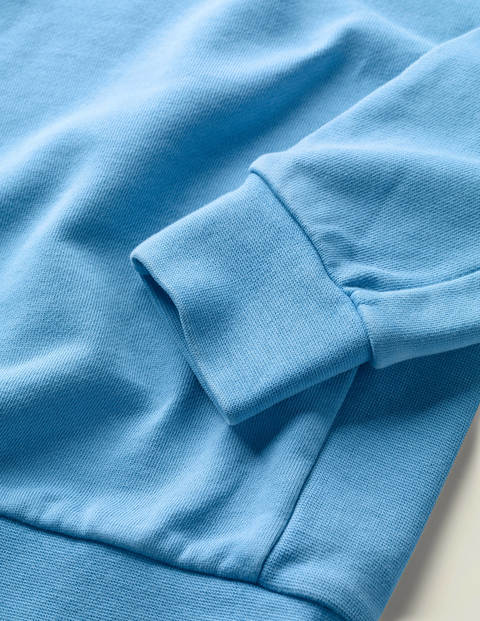 Garment-dyed Sweatshirt - Surfboard Blue Garment-dyed Sweatshirt - Surfboard Blue