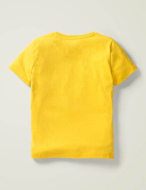 Wild Animal Stitch T-shirt - Daffodil Yellow Camel Wild Animal Stitch T-shirt - Daffodil Yellow Camel