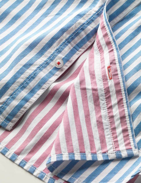 Smart Shirt - Swedish Blue/Rose Blossom Red Smart Shirt - Swedish Blue/Rose Blossom Red