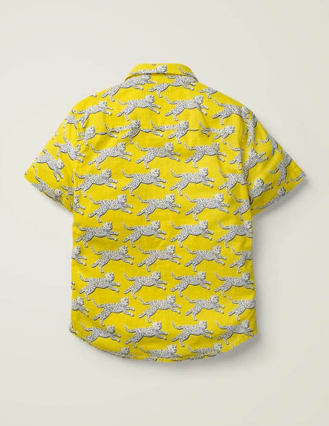 Vacation Shirt - Daffodil Leaping Leopard Vacation Shirt - Daffodil Leaping Leopard