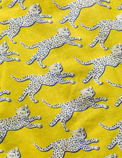 Vacation Shirt - Daffodil Leaping Leopard Vacation Shirt - Daffodil Leaping Leopard