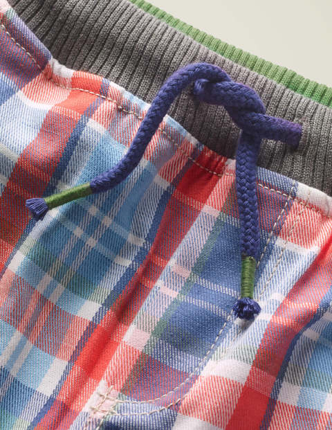 Surf Roll-up Trousers - Blue/Red Madras Surf Roll-up Trousers - Blue/Red Madras