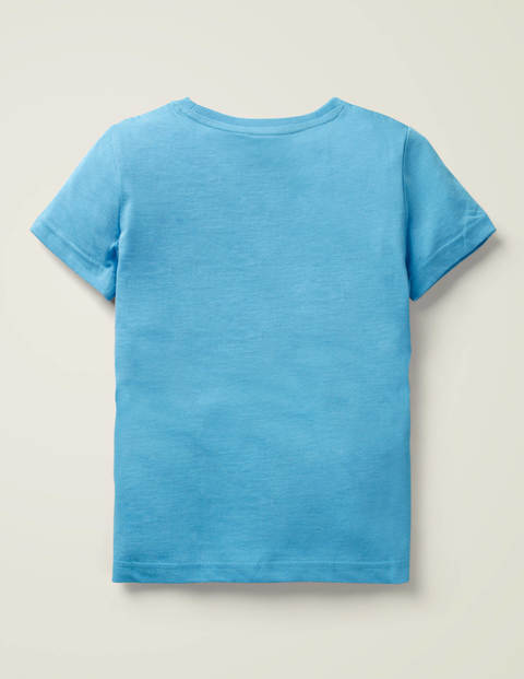 Animals Printed T-shirt - Surfboard Blue Animals Animals Printed T-shirt - Surfboard Blue Animals