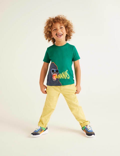 Hungry Animal Appliqué T-Shirt - Alpine Green Gorilla Hungry Animal Appliqué T-Shirt - Alpine Green Gorilla