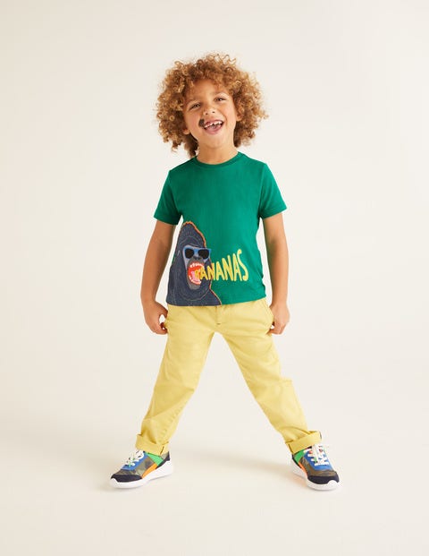 Hungry Animal Appliqué T-Shirt - Alpine Green Gorilla Hungry Animal Appliqué T-Shirt - Alpine Green Gorilla