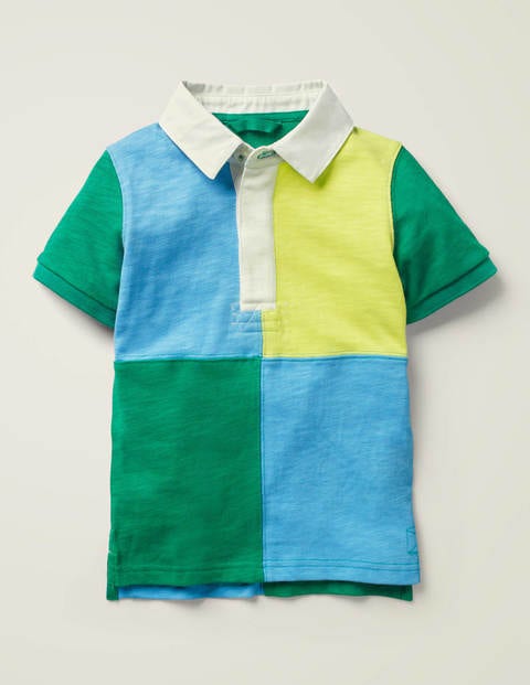 Polo traditionnel - Bleu surf multi Polo traditionnel - Bleu surf multi