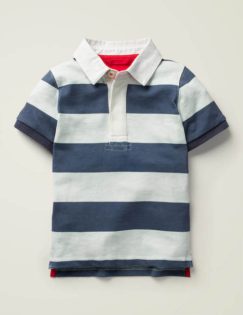 Heritage Polo Shirt - Robot Blue/White Heritage Polo Shirt - Robot Blue/White
