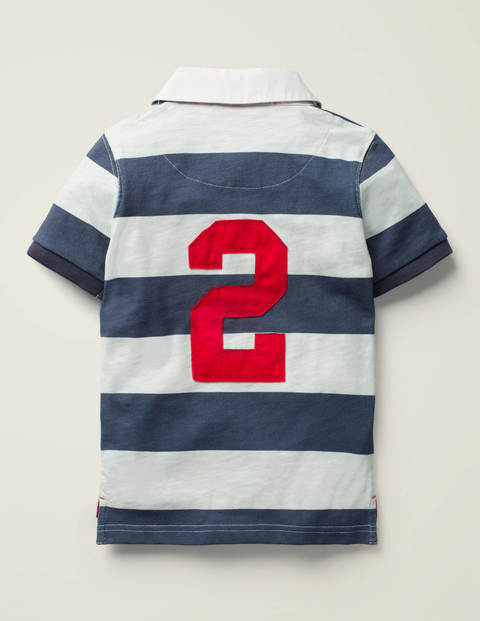 Heritage Polo Shirt - Robot Blue/White Heritage Polo Shirt - Robot Blue/White