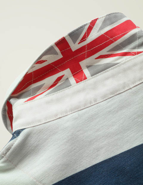 Heritage Polo Shirt - Robot Blue/White Heritage Polo Shirt - Robot Blue/White