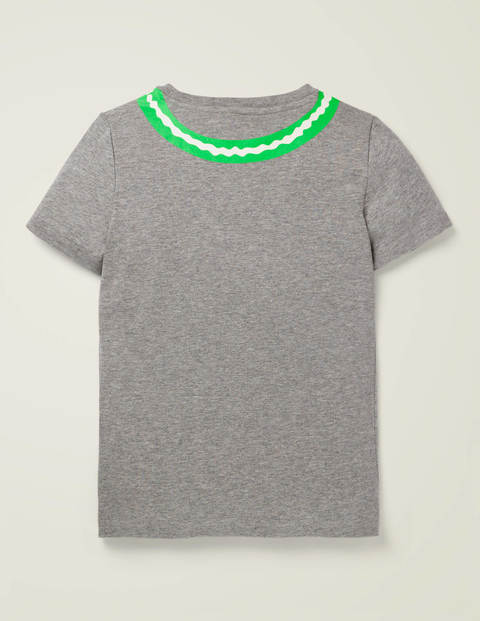 Glow-In-The-Dark X-Ray T-Shirt - Grey Marl Diplodocus Glow-In-The-Dark X-Ray T-Shirt - Grey Marl Diplodocus