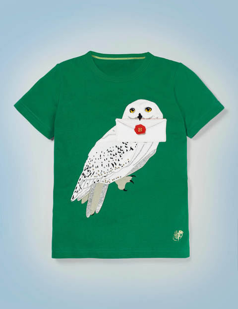 Hedwig Appliqué T-Shirt - Mountain Green Hedwig Appliqué T-Shirt - Mountain Green