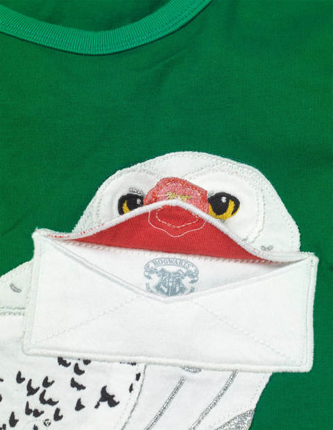 Hedwig Appliqué T-Shirt - Mountain Green Hedwig Appliqué T-Shirt - Mountain Green
