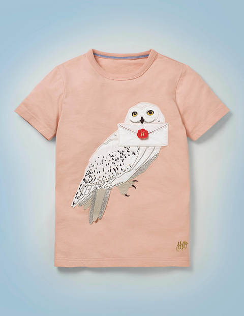 T-shirt à appliqué Hedwige - Rose Provence poudré T-shirt à appliqué Hedwige - Rose Provence poudré