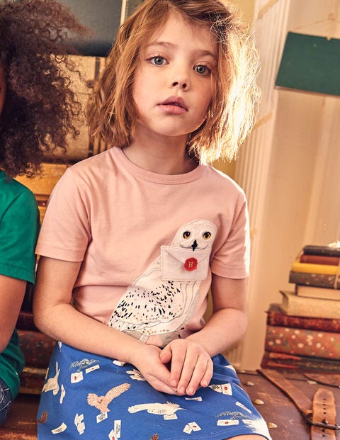 Hedwig Appliqué T-Shirt - Provence Dusty Pink Hedwig Appliqué T-Shirt - Provence Dusty Pink