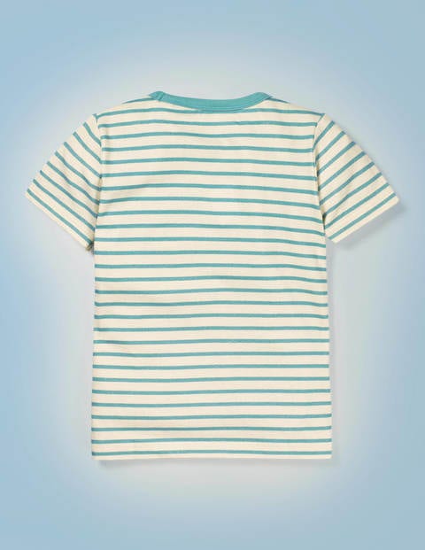 Hogwarts Breton T-shirt - Mineral Green/Ivory 9 ¾ Hogwarts Breton T-shirt - Mineral Green/Ivory 9 ¾