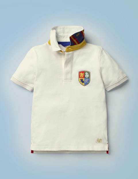 Hogwarts Heritage Rugby Shirt - Ivory Hogwarts Heritage Rugby Shirt - Ivory