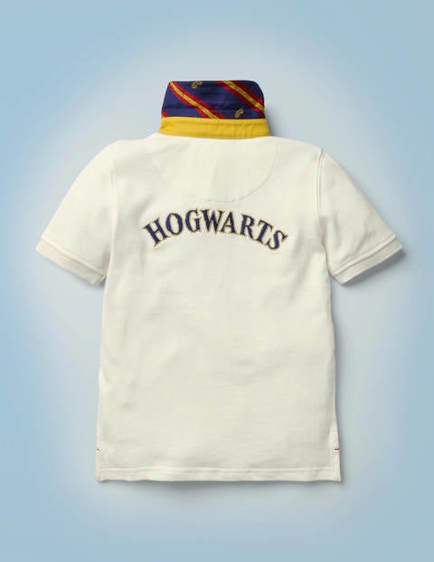 Hogwarts Heritage Rugby Shirt - Ivory Hogwarts Heritage Rugby Shirt - Ivory