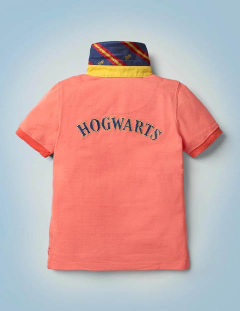 Hogwarts Heritage Rugby Shirt - Rockabilly Red Hogwarts Heritage Rugby Shirt - Rockabilly Red