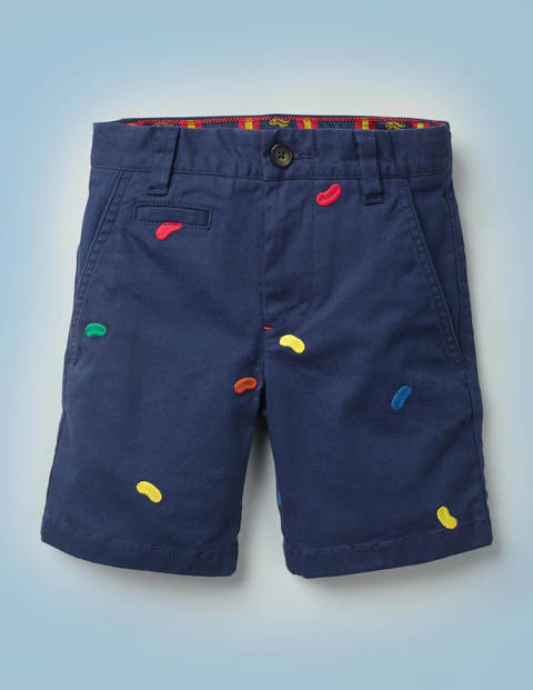 Short Bertie Crochue - Bleu universitaire Short Bertie Crochue - Bleu universitaire