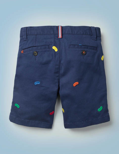 Short Bertie Crochue - Bleu universitaire Short Bertie Crochue - Bleu universitaire
