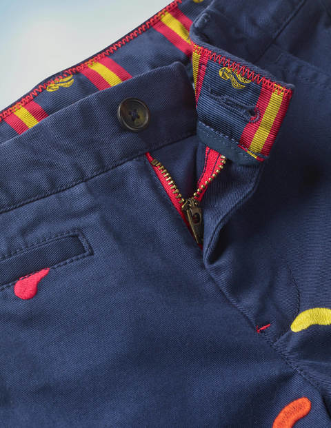 Short Bertie Crochue - Bleu universitaire Short Bertie Crochue - Bleu universitaire