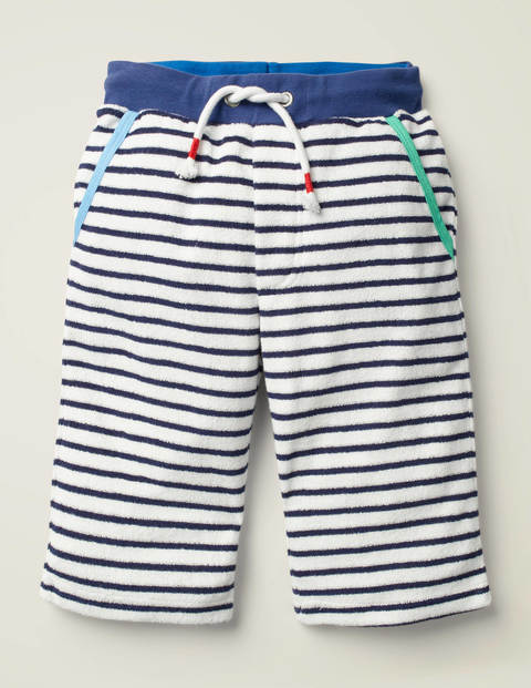 Textured Baggies - White/Starboard Blue Textured Baggies - White/Starboard Blue