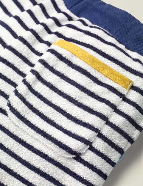 Textured Baggies - White/Starboard Blue Textured Baggies - White/Starboard Blue