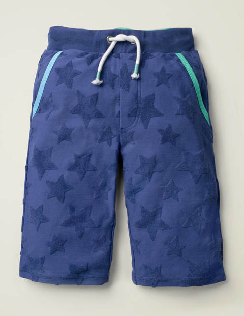Textured Baggies - Navy Jacquard Star Textured Baggies - Navy Jacquard Star