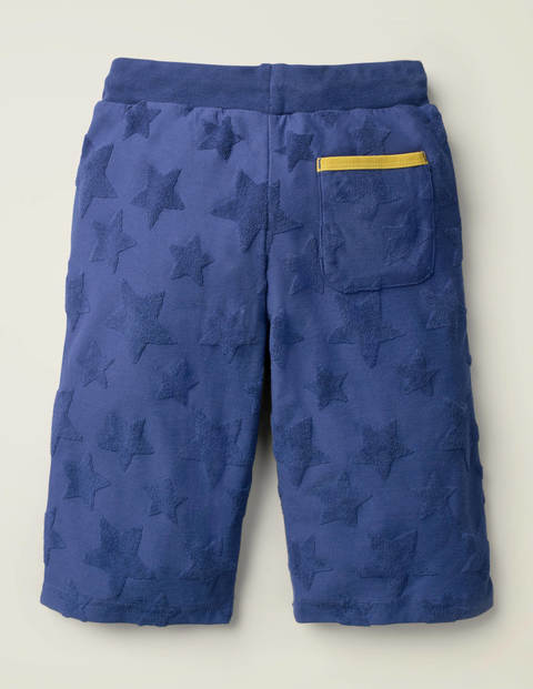Textured Baggies - Navy Jacquard Star Textured Baggies - Navy Jacquard Star