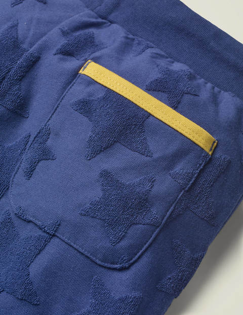Textured Baggies - Navy Jacquard Star Textured Baggies - Navy Jacquard Star