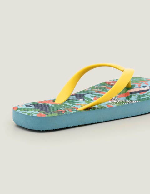 Printed Flip Flops - Mini Jungle Printed Flip Flops - Mini Jungle