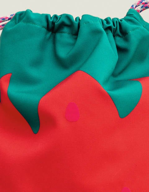 Neue Tasche Mit Zugband - Sommermohn/Rosa Neue Tasche Mit Zugband - Sommermohn/Rosa