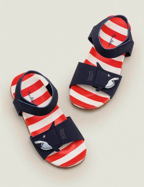 boden red sandals