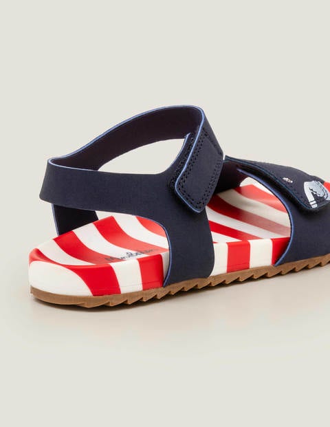 boden red sandals