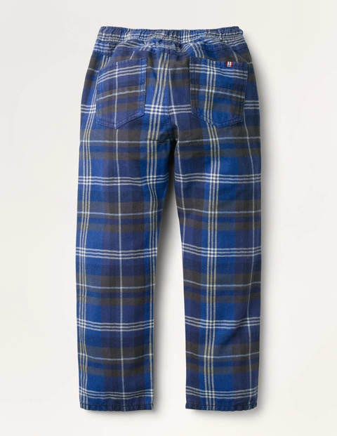 Relaxed Slim Pull-on Pants - College Navy/Terrain Green Relaxed Slim Pull-on Pants - College Navy/Terrain Green