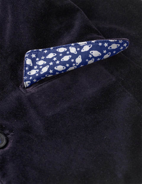 Blazer de fête en velours - Bleu marine universitaire Blazer de fête en velours - Bleu marine universitaire
