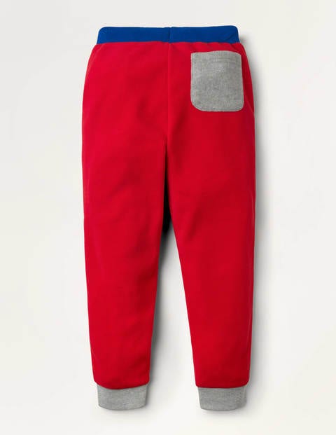 Mikrofleece-Jogginghose - Rockabilly-Rot Mikrofleece-Jogginghose - Rockabilly-Rot