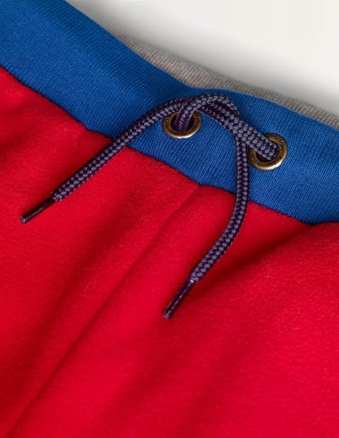 Mikrofleece-Jogginghose - Rockabilly-Rot Mikrofleece-Jogginghose - Rockabilly-Rot